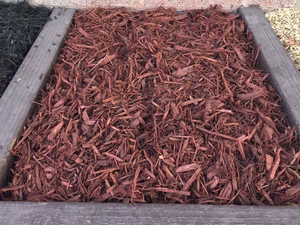 sandy red mulch