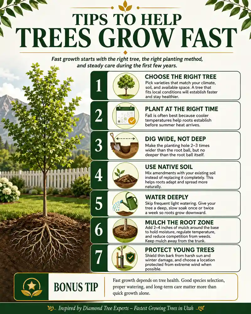 fastest growing trees